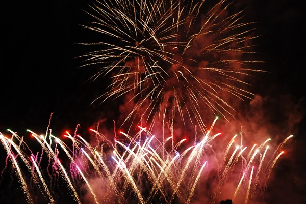 Spectacle feux d'artifice Images De Stock Libres De Droits