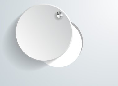 alt gölgeler - vektör çizim ile soyut beyaz kapak