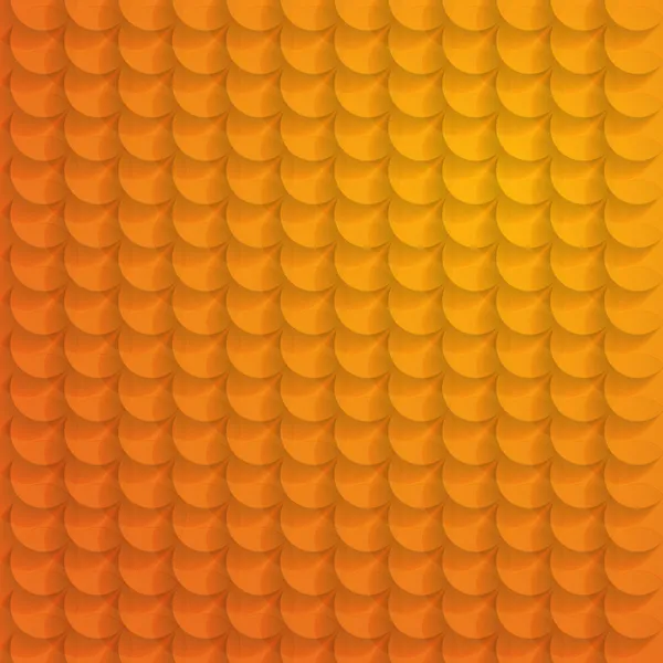 抽象的橙色圈背景-矢量图 — 图库矢量图片