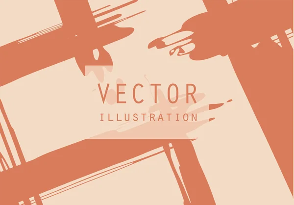 Tarjetas Artísticas Creativas Universales Texturas Dibujadas Mano Estilo Japonés Diseño — Vector de stock