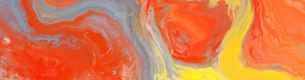 Διάνυσμα Πορτοκαλί Πανό Χειροποίητο Αφηρημένο Πινέλο Στοιχείο Κύματος — Διανυσματικό Αρχείο