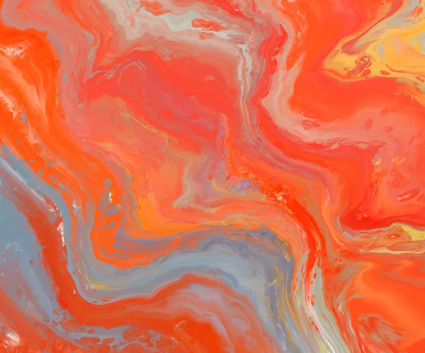 向量橙色横幅 手绘抽象画笔划 波浪要素 — 图库矢量图片