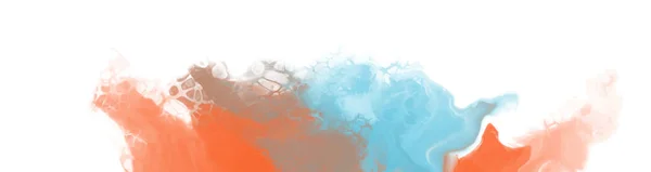 Abstracto Azul Naranja Color Fondo Pintura Diseño Ilustración Vectorial — Archivo Imágenes Vectoriales