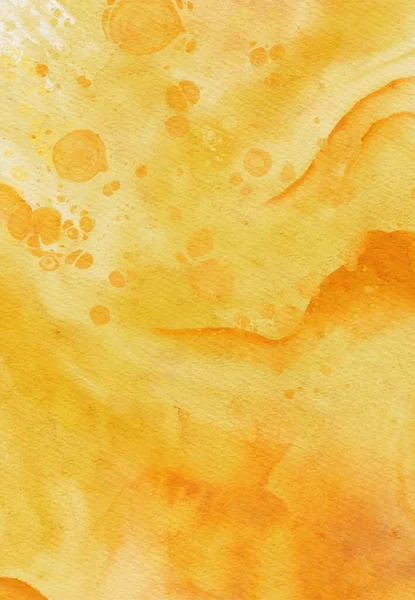 Abstrato Ouro Amarelo Aquarela Pintura Fundo Elemento Banner Design Ilustração — Vetor de Stock