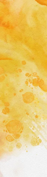 Αφηρημένη Χρυσό Κίτρινο Χρώμα Ακουαρέλα Ιστορικό Στοιχείο Σχεδιασμού Banner Εικονογράφηση — Διανυσματικό Αρχείο