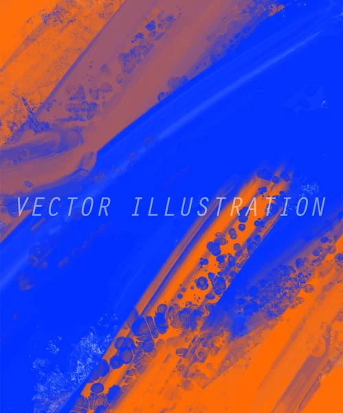 Abstrakte Blue Orange Pink Farbe Hintergrund Design Banner Element Vektorillustration — Stockvektor