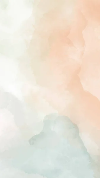 Abstrakter Vertikaler Hintergrund Mit Sanften Farbflecken Vektor Illustration — Stockvektor