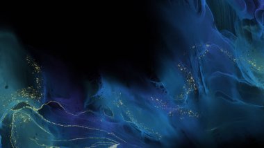 Renkli fırça elementleri olan zarif bir afiş tasarımı. Soyut dekorasyon. Vektör illüstrasyonu.