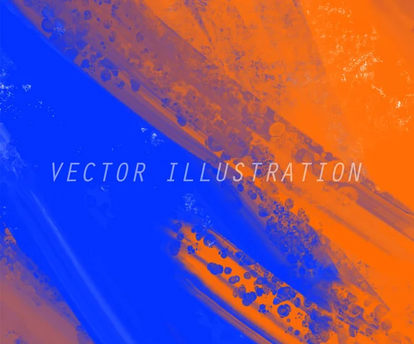 Soyut Mavi Turuncu Pembe Arkaplan. Pankart unsuru tasarla. Vektör illüstrasyonu