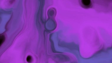 Renkli fırça elementleri olan zarif bir afiş tasarımı. Soyut dekorasyon. Vektör illüstrasyonu.