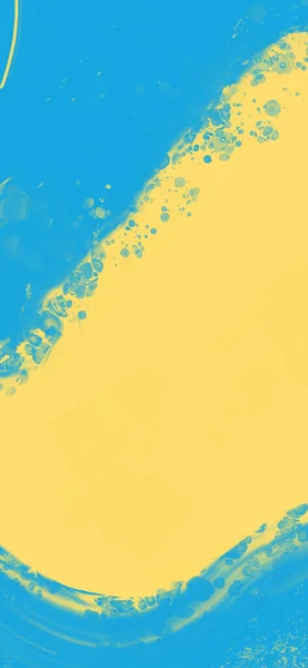 Abstrakte Blaugelb Farbe Ukraine Stil Hintergrund Ukrainische Farbe Design Banner — Stockvektor