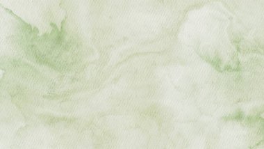 Soyut yeşil suluboya arka plan. Pankart unsuru tasarla. Vektör illüstrasyonu