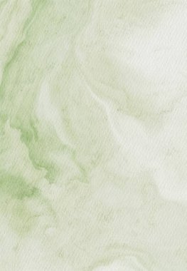 Soyut yeşil suluboya arka plan. Pankart unsuru tasarla. Vektör illüstrasyonu