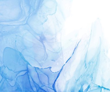 Renkli fırça elementleri olan zarif bir afiş tasarımı. Soyut dekorasyon. Vektör illüstrasyonu.