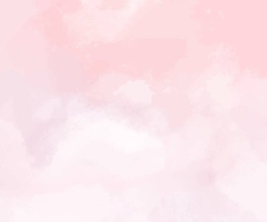 Yumuşak tonlu suluboya lekeleriyle tasarlanmış soyut yatay arkaplan, Vektör illüstrasyonu