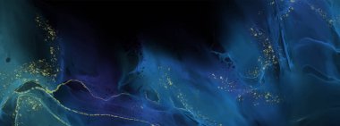 Renkli fırça elementleri olan zarif bir afiş tasarımı. Soyut dekorasyon. Vektör illüstrasyonu.