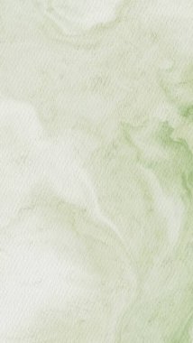 Soyut yeşil suluboya arka plan. Pankart unsuru tasarla. Vektör illüstrasyonu