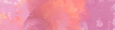 Soyut Pembe Boya Arkaplanı. Pankart unsuru tasarla. Vektör illüstrasyonu