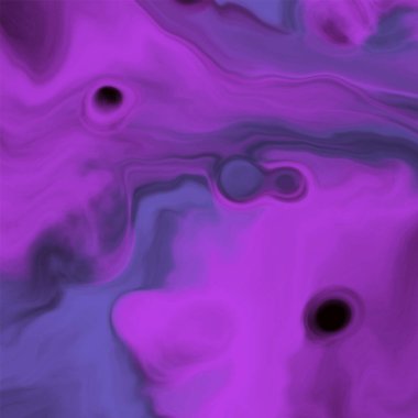 Renkli fırça elementleri olan zarif bir afiş tasarımı. Soyut dekorasyon. Vektör illüstrasyonu.