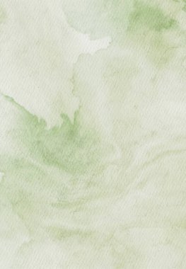 Soyut yeşil suluboya arka plan. Pankart unsuru tasarla. Vektör illüstrasyonu