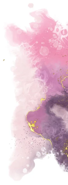 Абстрактный Дизайн Розового Кораллового Цвета Фона Живописи Векторная Иллюстрация — стоковый вектор