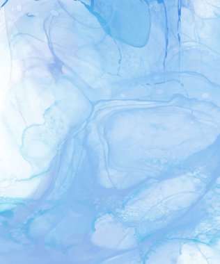 Renkli fırça elementleri olan zarif bir afiş tasarımı. Soyut dekorasyon. Vektör illüstrasyonu.