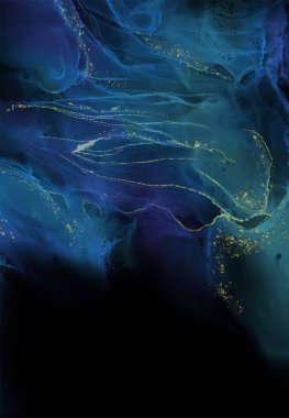 Renkli fırça elementleri olan zarif bir afiş tasarımı. Soyut dekorasyon. Vektör illüstrasyonu.