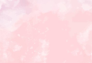 Yumuşak tonlu suluboya lekeleriyle tasarlanmış soyut yatay arkaplan, Vektör illüstrasyonu