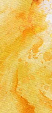 Soyut altın sarısı suluboya arka plan. Pankart unsuru tasarla. Vektör illüstrasyonu