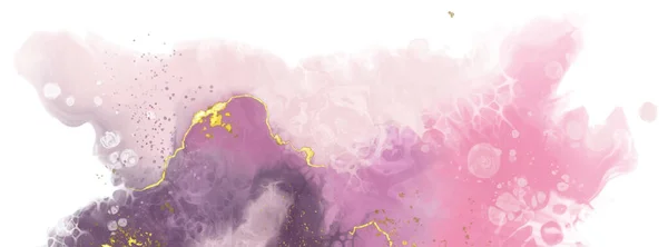 추상적 분홍색 페인팅 디자인 일러스트 — 스톡 벡터