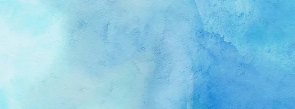 Pintura Aquarela Azul Abstrata Fundo Elemento Banner Design Ilustração Vetorial —  Vetores de Stock