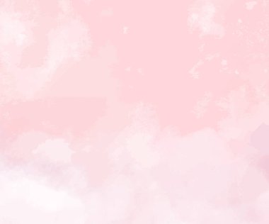 Yumuşak tonlu suluboya lekeleriyle tasarlanmış soyut yatay arkaplan, Vektör illüstrasyonu