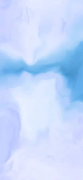 Elegante Modello Banner Con Elementi Pennello Blu Decorazione Astratta Illustrazione — Vettoriale Stock
