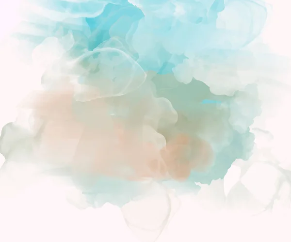 Peint Main Fond Abstrait Couleur Illustration Vectorielle Élément Conception — Image vectorielle
