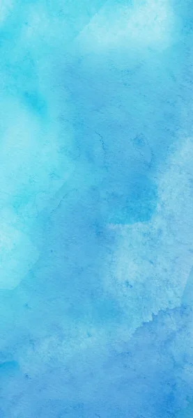 Pintura Aquarela Azul Abstrata Fundo Elemento Banner Design Ilustração Vetorial — Vetor de Stock