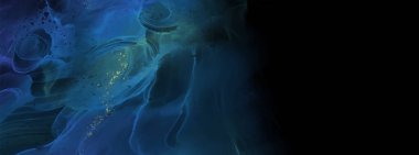 Renkli fırça elementleri olan zarif bir afiş tasarımı. Soyut dekorasyon. Vektör illüstrasyonu.