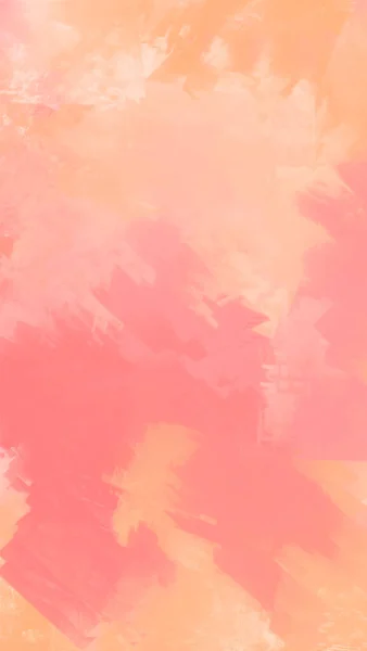 Abstrato Rosa Coral Laranja Pintura Fundo Elemento Banner Design Ilustração — Vetor de Stock