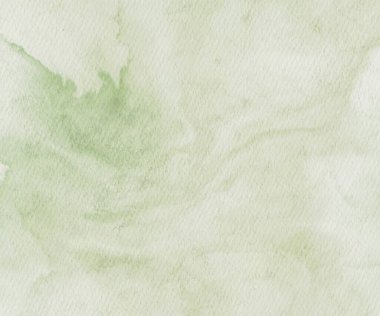 Soyut yeşil suluboya arka plan. Pankart unsuru tasarla. Vektör illüstrasyonu