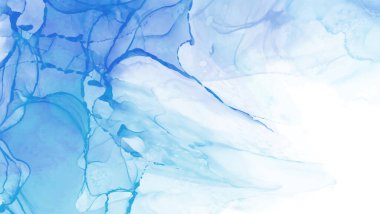 Renkli fırça elementleri olan zarif bir afiş tasarımı. Soyut dekorasyon. Vektör illüstrasyonu.