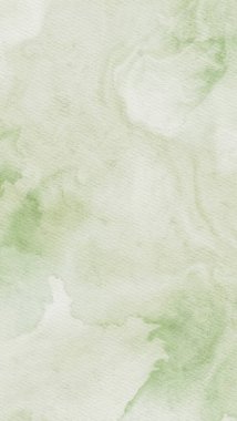 Soyut yeşil suluboya arka plan. Pankart unsuru tasarla. Vektör illüstrasyonu