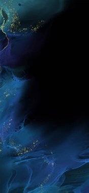 Renkli fırça elementleri olan zarif bir afiş tasarımı. Soyut dekorasyon. Vektör illüstrasyonu.