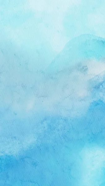 Абстрактная Синяя Акварельная Краска Фон Элемент Баннера Дизайна Векторная Иллюстрация — стоковый вектор
