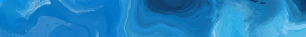 Elegantes Design Der Banner Vorlage Mit Blauen Pinselelementen Abstrakte Dekoration — Stockvektor