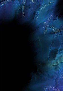 Renkli fırça elementleri olan zarif bir afiş tasarımı. Soyut dekorasyon. Vektör illüstrasyonu.