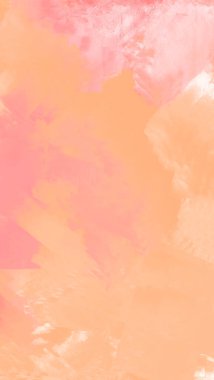 Soyut Pembe Mercan Turuncu Boya Arkaplanı. Pankart unsuru tasarla. Vektör illüstrasyonu