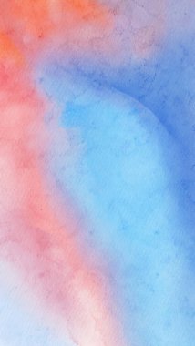 Soyut mavi suluboya boya arka plan. Pankart unsuru tasarla. Vektör illüstrasyonu