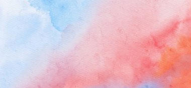 Soyut mavi suluboya boya arka plan. Pankart unsuru tasarla. Vektör illüstrasyonu