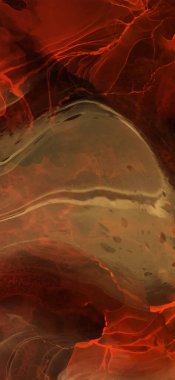 Renkli fırça elementleri olan zarif bir afiş tasarımı. Soyut dekorasyon. Vektör illüstrasyonu.