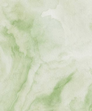 Soyut yeşil suluboya arka plan. Pankart unsuru tasarla. Vektör illüstrasyonu