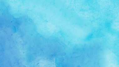 Soyut mavi suluboya arka plan. Pankart unsuru tasarla. Vektör illüstrasyonu